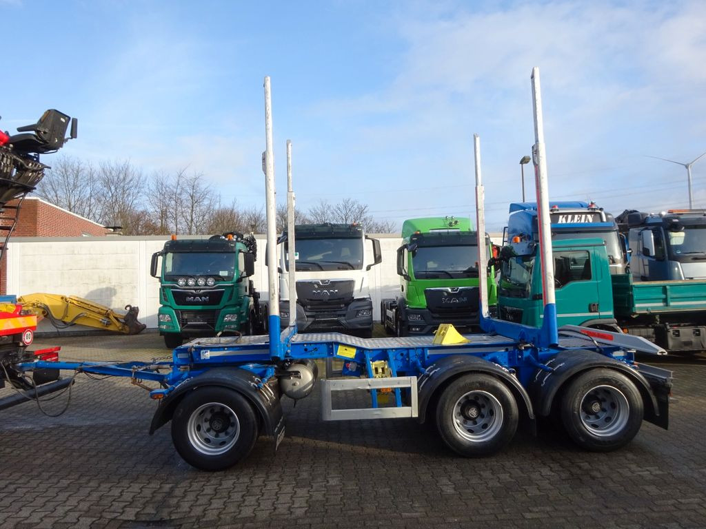 Timber truck, Crane truck MAN 28.500 TGS mit EPSILON-Kran+Achleitner Anhänger: picture 15