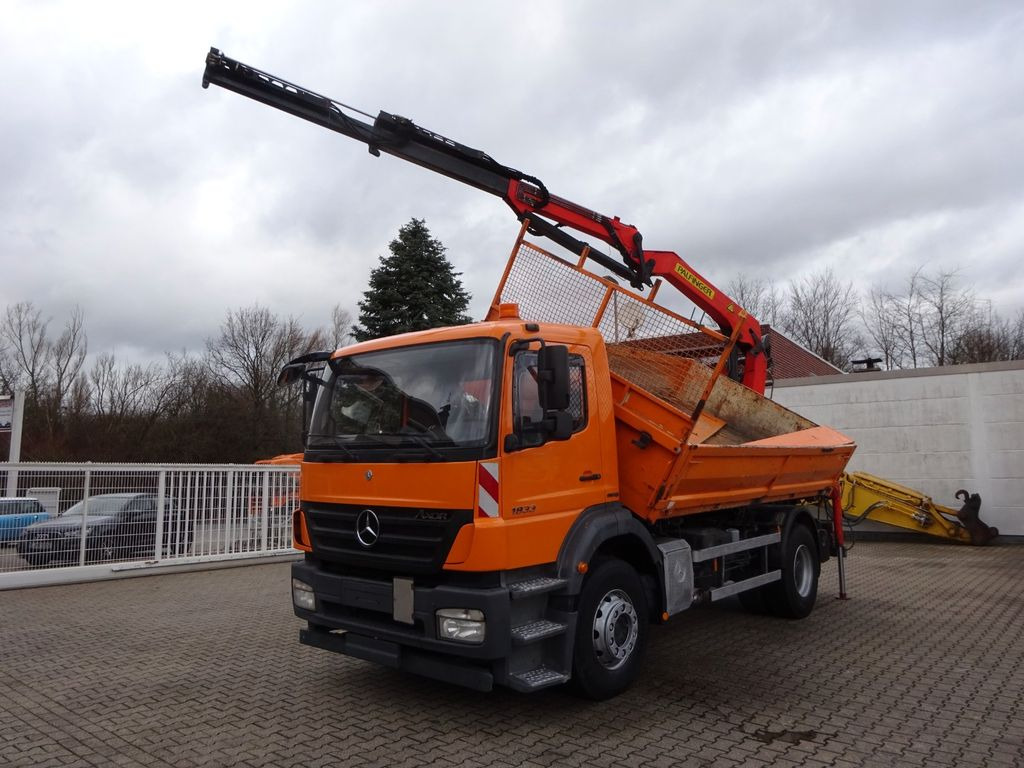 Mercedes-Benz 1833 Axor Kipper mit Kran Wechselsytem Mercedes-Benz 1833 Axor Kipper mit Kran Wechselsytem - Tipper, Crane truck: picture 2 Mercedes-Benz 1833 Axor Kipper mit Kran Wechselsytem Mercedes-Benz 1833 Axor Kipper mit Kran Wechselsytem - Tipper, Crane truck: picture 2