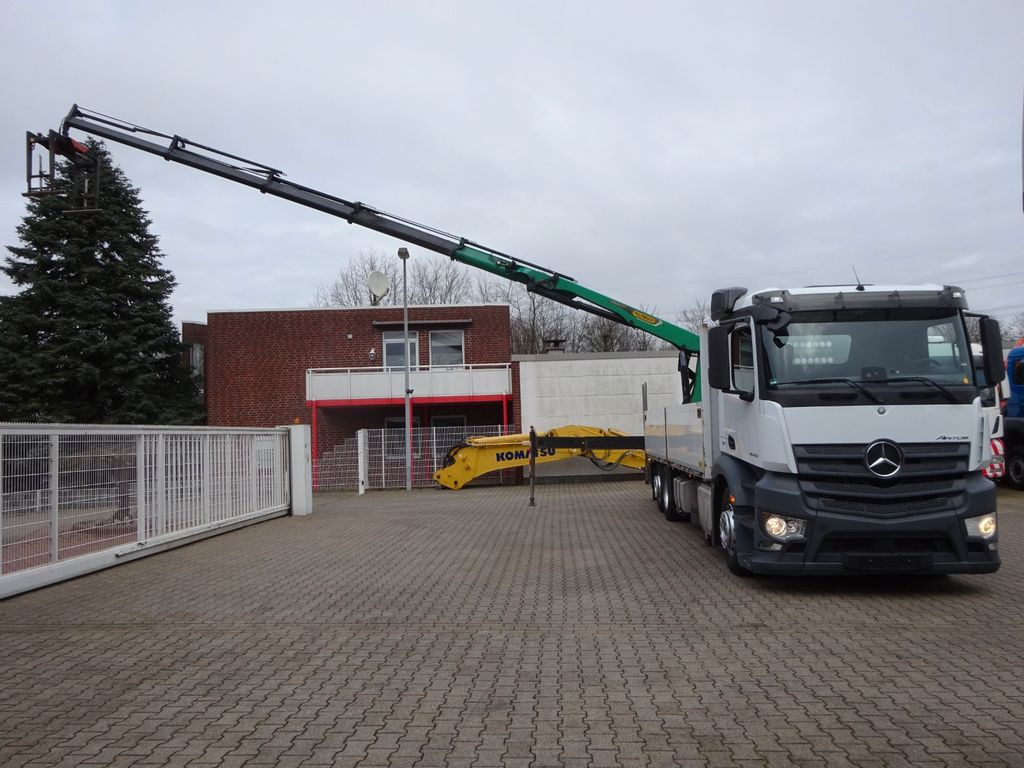 Mercedes-Benz 2543 Antos Baustoff +PK 26001 bis 20 m Auslage - Dropside/ Flatbed truck: picture 5 Mercedes-Benz 2543 Antos Baustoff +PK 26001 bis 20 m Auslage - Dropside/ Flatbed truck: picture 5