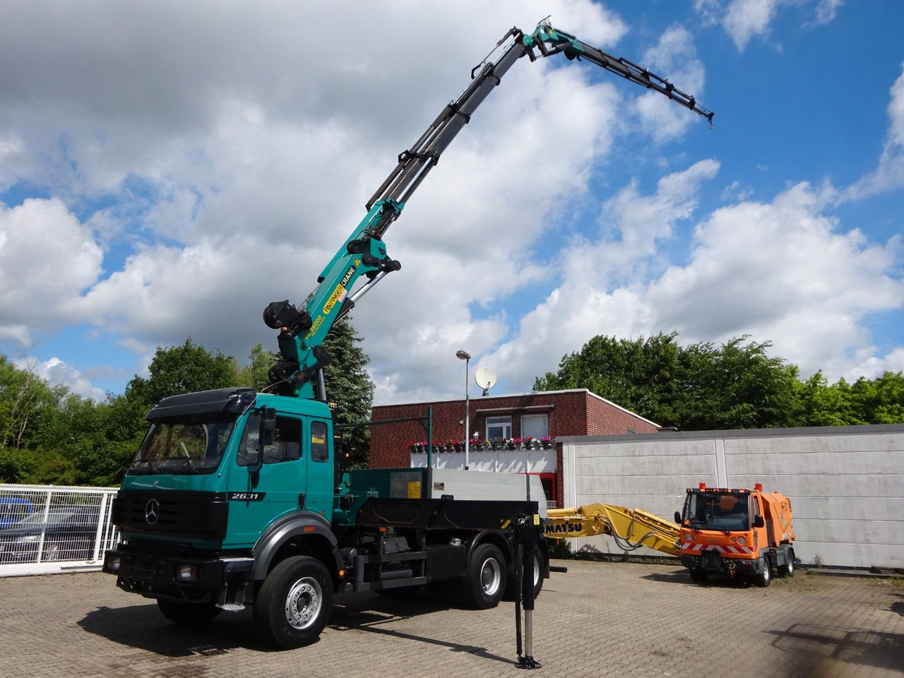 Mercedes-Benz 2631 + PK 36002 von 2007 4+6 mit Seilwinde - Crane truck: picture 3 Mercedes-Benz 2631 + PK 36002 von 2007 4+6 mit Seilwinde - Crane truck: picture 3
