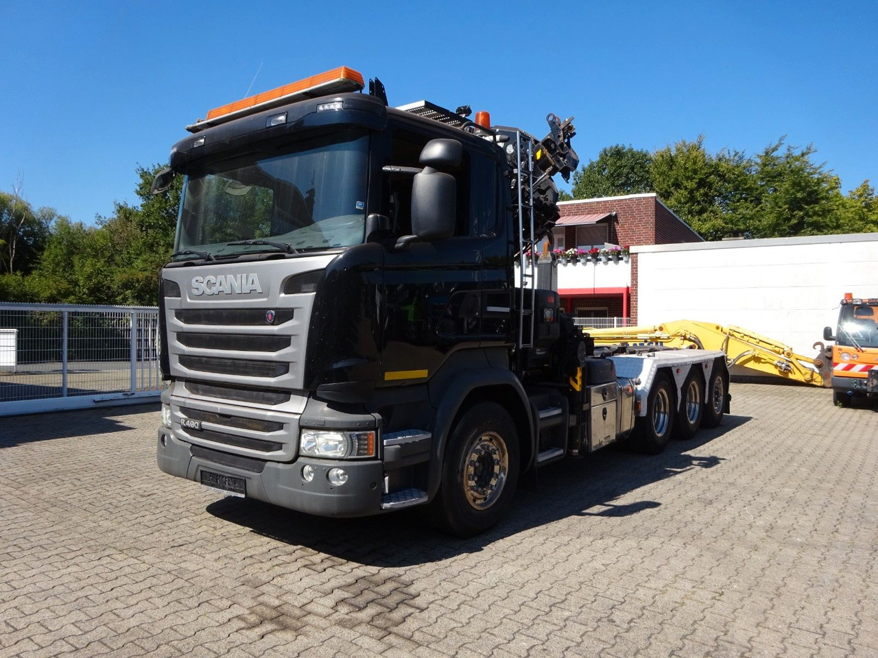 Scania R490 Abroller + HIAB 302E-6 Bj.2021 !Kran TRIDEM Scania R490 Abroller + HIAB 302E-6 Bj.2021 !Kran TRIDEM - Crane truck, Hook lift truck: picture 5 Scania R490 Abroller + HIAB 302E-6 Bj.2021 !Kran TRIDEM Scania R490 Abroller + HIAB 302E-6 Bj.2021 !Kran TRIDEM - Crane truck, Hook lift truck: picture 5