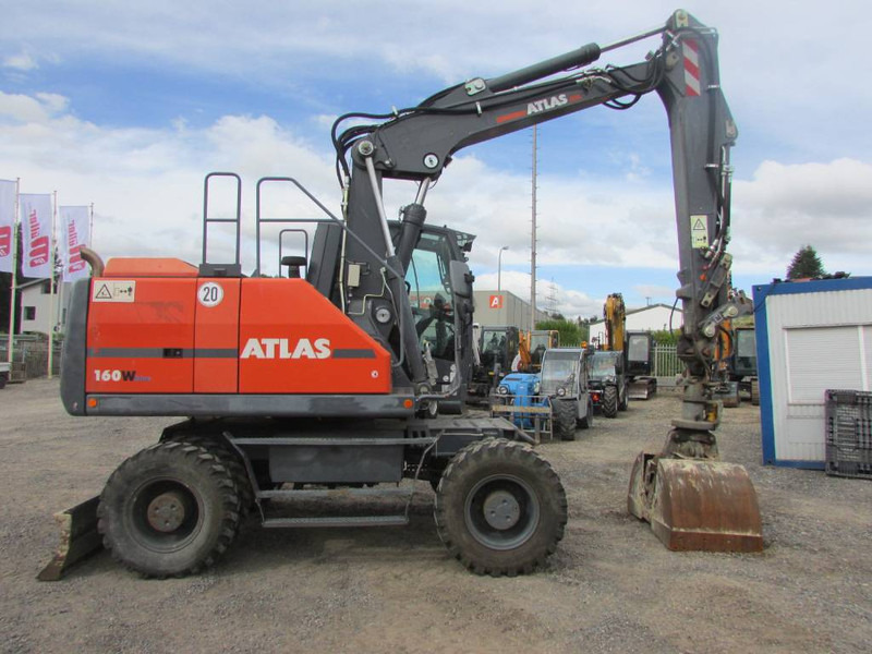 Atlas 160 W Mobilbagger / AC / 63.000 EUR - Wheel excavator: picture 1 Atlas 160 W Mobilbagger / AC / 63.000 EUR - Wheel excavator: picture 1