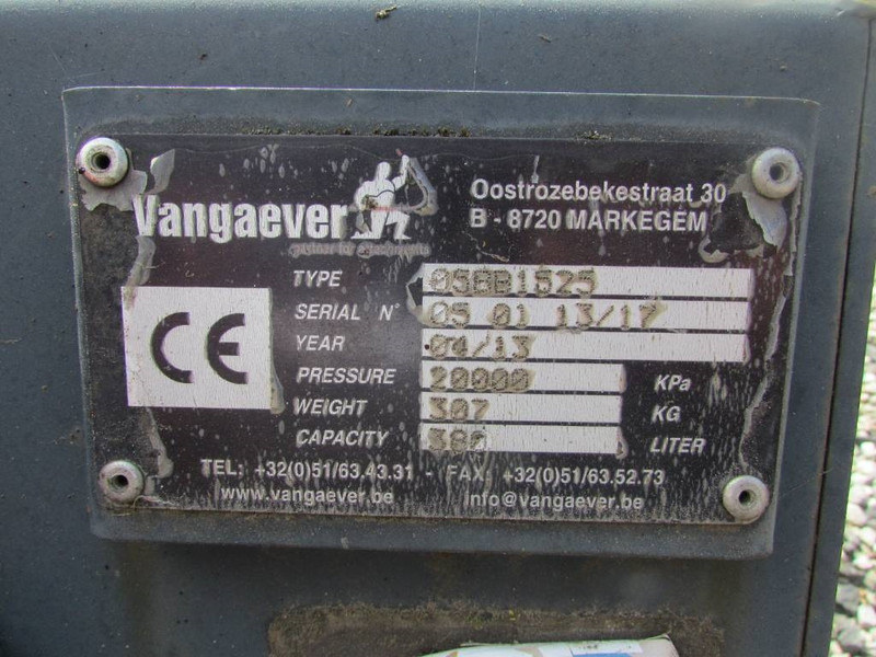 Vangaever Typ 05BB1525 Anbaukehrmaschine 1.500 EUR - Attachment for Construction machinery: picture 4 Vangaever Typ 05BB1525 Anbaukehrmaschine 1.500 EUR - Attachment for Construction machinery: picture 4