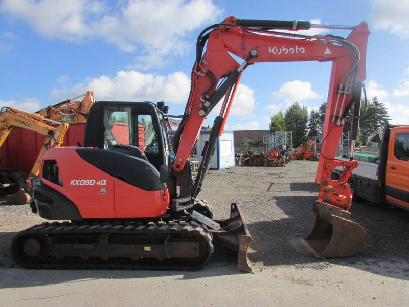 Kubota KX 080-4 alpha Powertilt / AC / 49.500 EUR - Mini excavator: picture 5 Kubota KX 080-4 alpha Powertilt / AC / 49.500 EUR - Mini excavator: picture 5