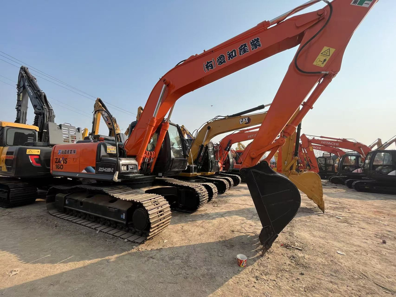 HITACHI ZX160 - Crawler excavator: picture 4 HITACHI ZX160 - Crawler excavator: picture 4