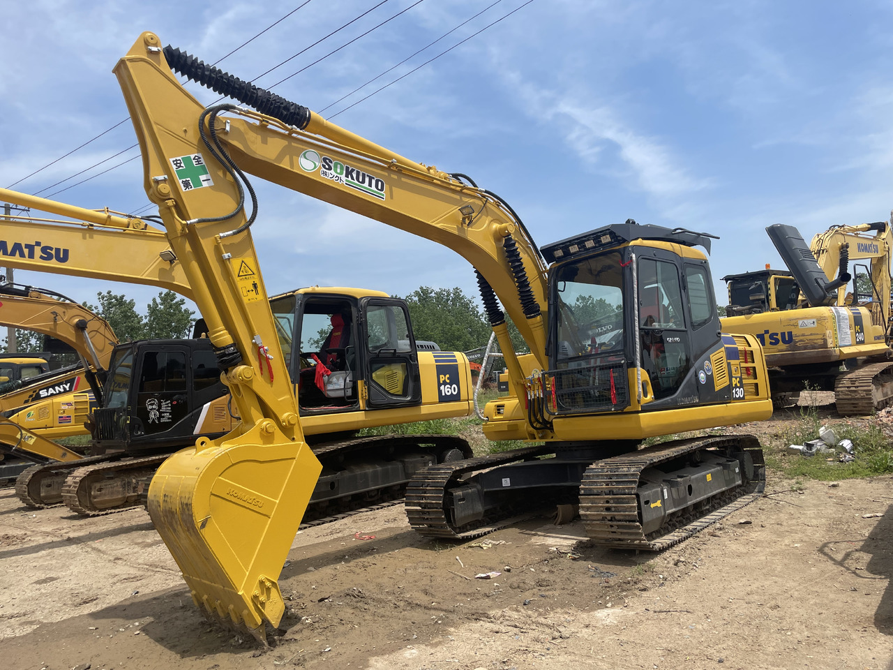 KOMATSU PC 130-7 - Mini excavator: picture 3 KOMATSU PC 130-7 - Mini excavator: picture 3