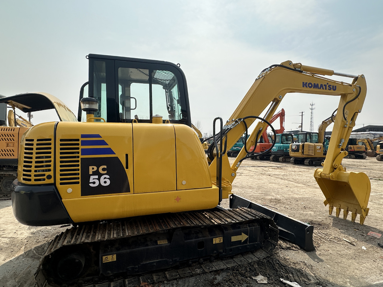 KOMATSU PC56-3 - Mini excavator: picture 2 KOMATSU PC56-3 - Mini excavator: picture 2