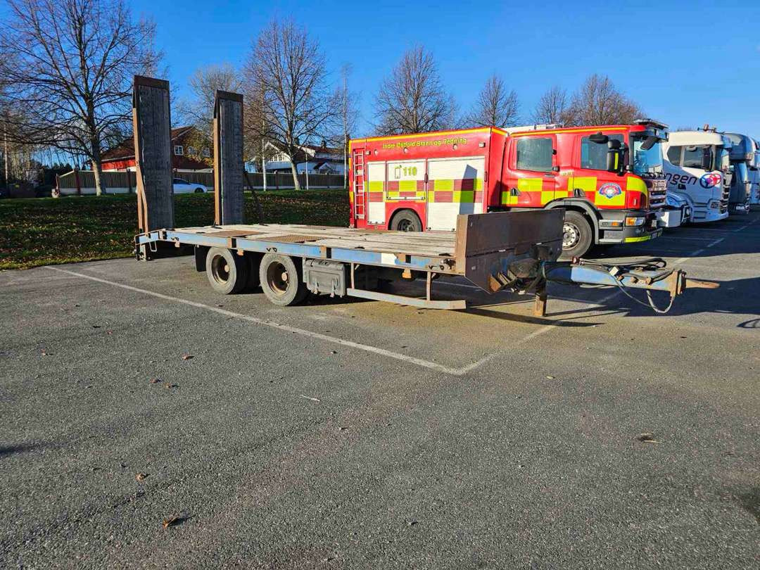 2006 Maskinhenger Zrust Trailer Zpt-18 EU-godkjent - Trailer: picture 2 2006 Maskinhenger Zrust Trailer Zpt-18 EU-godkjent - Trailer: picture 2