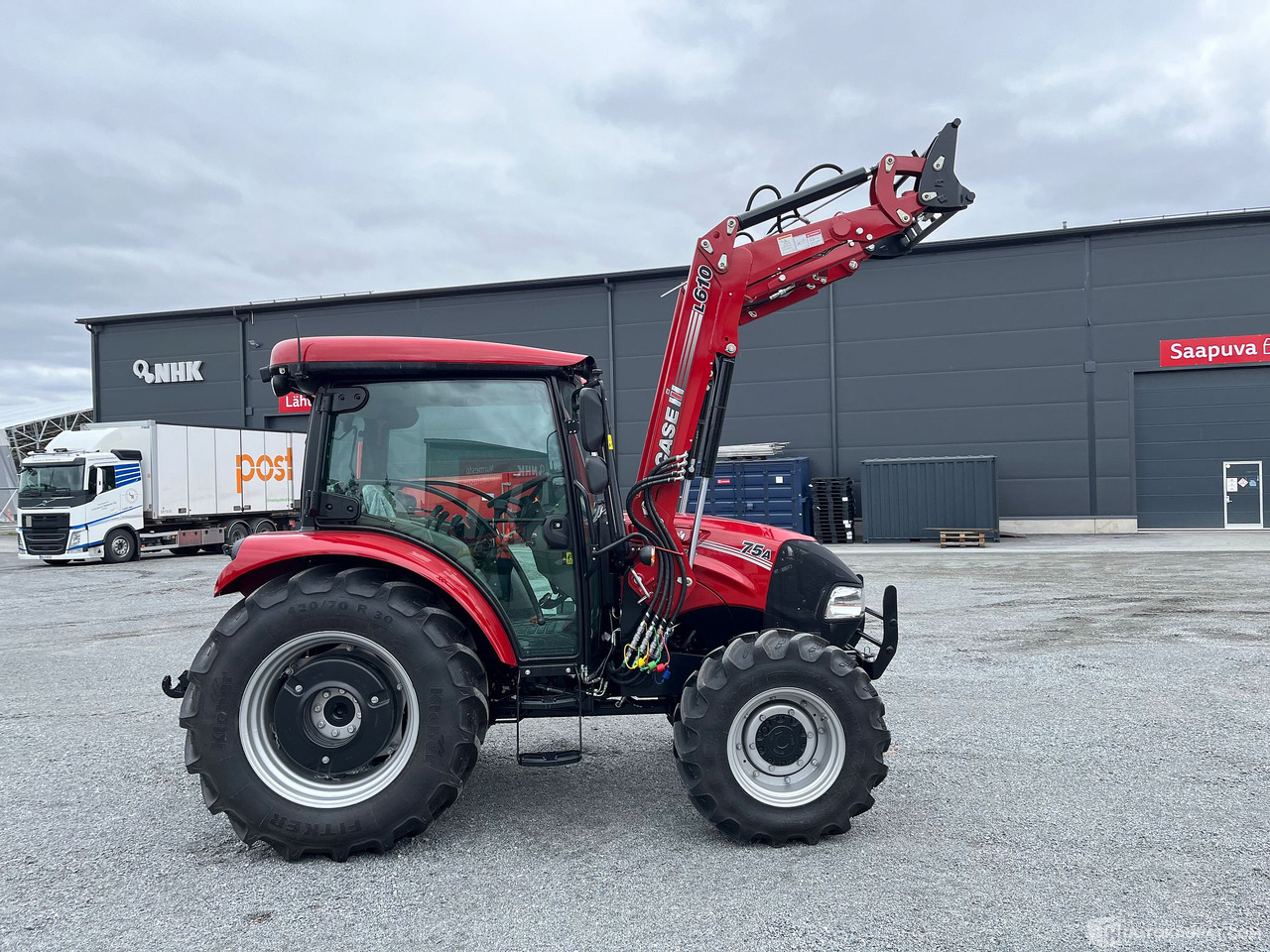 Case IH Farmall 75A kuormaajalla, 2025, rekisteröitävissä, Nähtävillä Okrassa, Hämeenlinna - Agricultural machinery: picture 5 Case IH Farmall 75A kuormaajalla, 2025, rekisteröitävissä, Nähtävillä Okrassa, Hämeenlinna - Agricultural machinery: picture 5