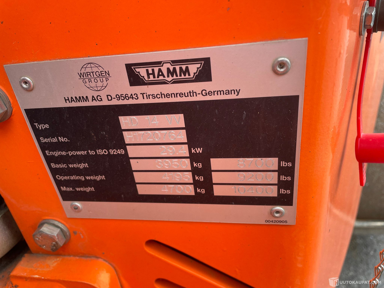 Hamm HD 14, 2008 jyrä, Nokia - Construction machinery: picture 4 Hamm HD 14, 2008 jyrä, Nokia - Construction machinery: picture 4