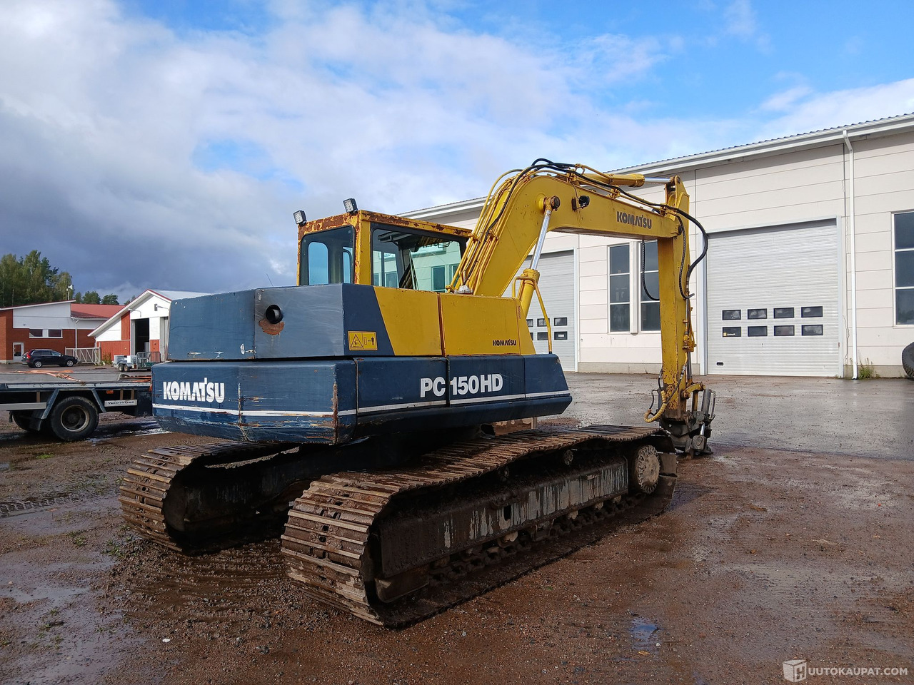 Komatsu Pc150HD-3, 1990, kallistuva 10 liitin, Honkajoki - Construction machinery: picture 5 Komatsu Pc150HD-3, 1990, kallistuva 10 liitin, Honkajoki - Construction machinery: picture 5
