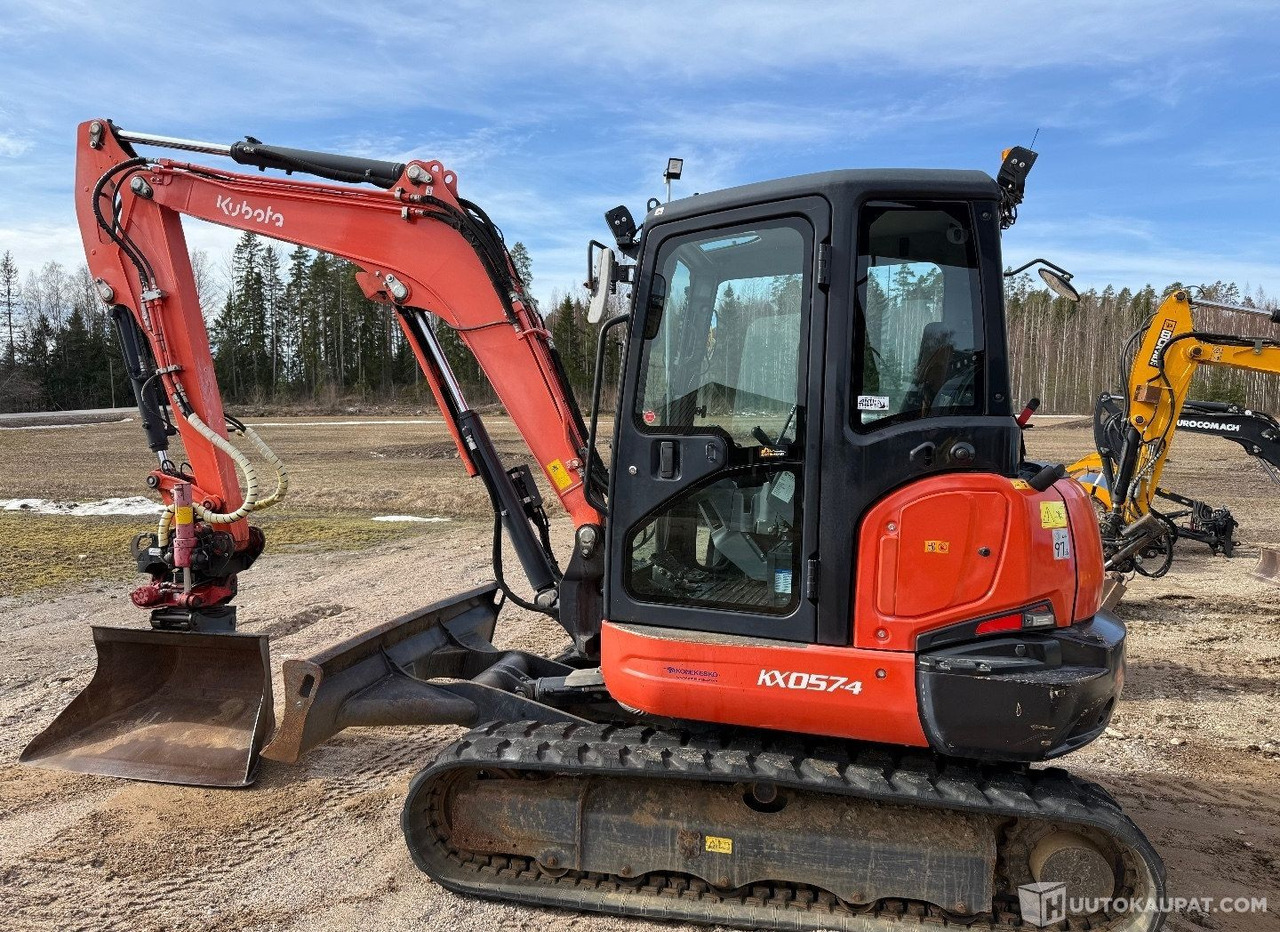 Kubota KX057-4, telakaivinkone, 5 999 h, 2011, Lahti - Construction machinery: picture 1 Kubota KX057-4, telakaivinkone, 5 999 h, 2011, Lahti - Construction machinery: picture 1
