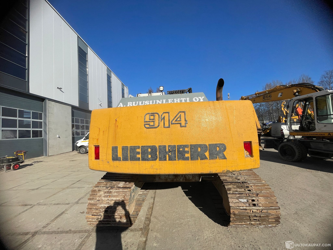 Liebherr R 914 Kaivinkone, Tuusula - Construction machinery: picture 5 Liebherr R 914 Kaivinkone, Tuusula - Construction machinery: picture 5