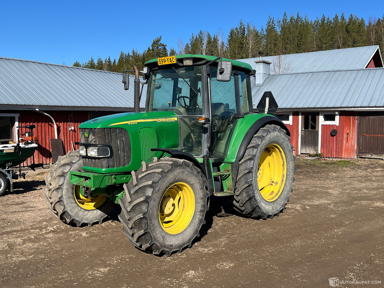 John Deere 6320, traktori, vain 4050h ajettu, 2003, Kouvola - Farm tractor: picture 1 John Deere 6320, traktori, vain 4050h ajettu, 2003, Kouvola - Farm tractor: picture 1
