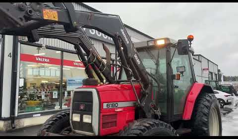 Farm tractor Massey Ferguson 6180, 1998, MTK25, Mikkeli: picture 7 Farm tractor Massey Ferguson 6180, 1998, MTK25, Mikkeli: picture 7