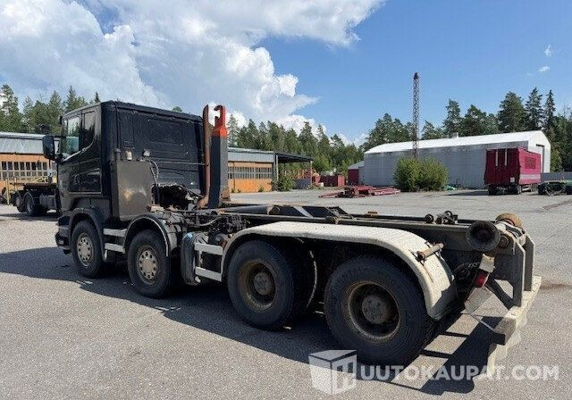 Scania R500 V8, Koukkulavakuorma-auto, 2010, Nakkila - Hook lift truck: picture 5 Scania R500 V8, Koukkulavakuorma-auto, 2010, Nakkila - Hook lift truck: picture 5