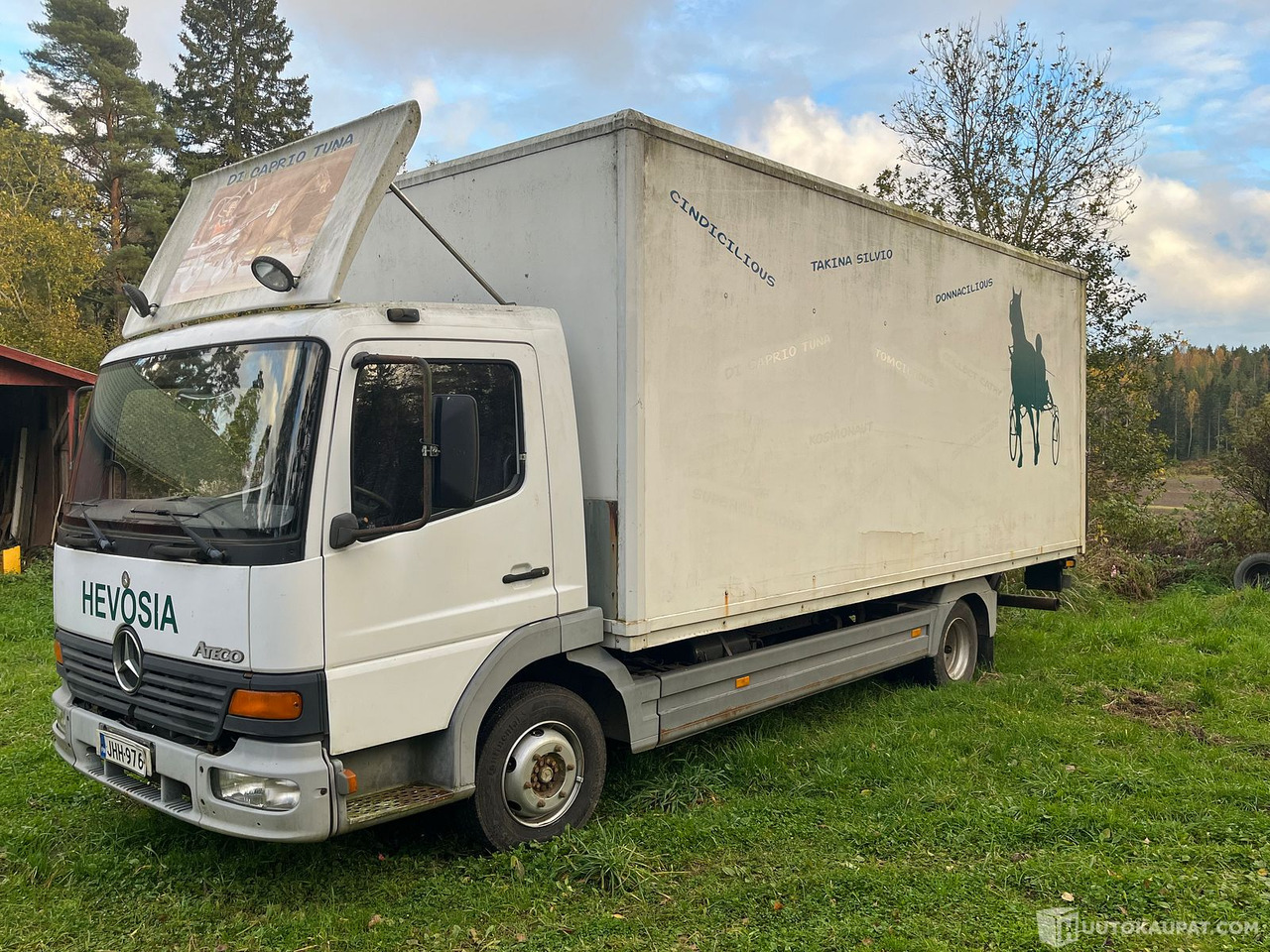 Mercedes-Benz Atego, hevoskuljetusauto, 2000, Inkoo - Truck: picture 2 Mercedes-Benz Atego, hevoskuljetusauto, 2000, Inkoo - Truck: picture 2