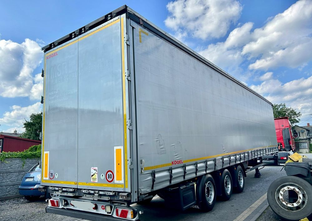 Kögel MEGA 2019 OPONY 80% SAF PODNOSZONA OŚ PODNOSZONY DACH / OD PIERWSZEGO WŁAŚCICIELA - Curtainsider semi-trailer: picture 4 Kögel MEGA 2019 OPONY 80% SAF PODNOSZONA OŚ PODNOSZONY DACH / OD PIERWSZEGO WŁAŚCICIELA - Curtainsider semi-trailer: picture 4