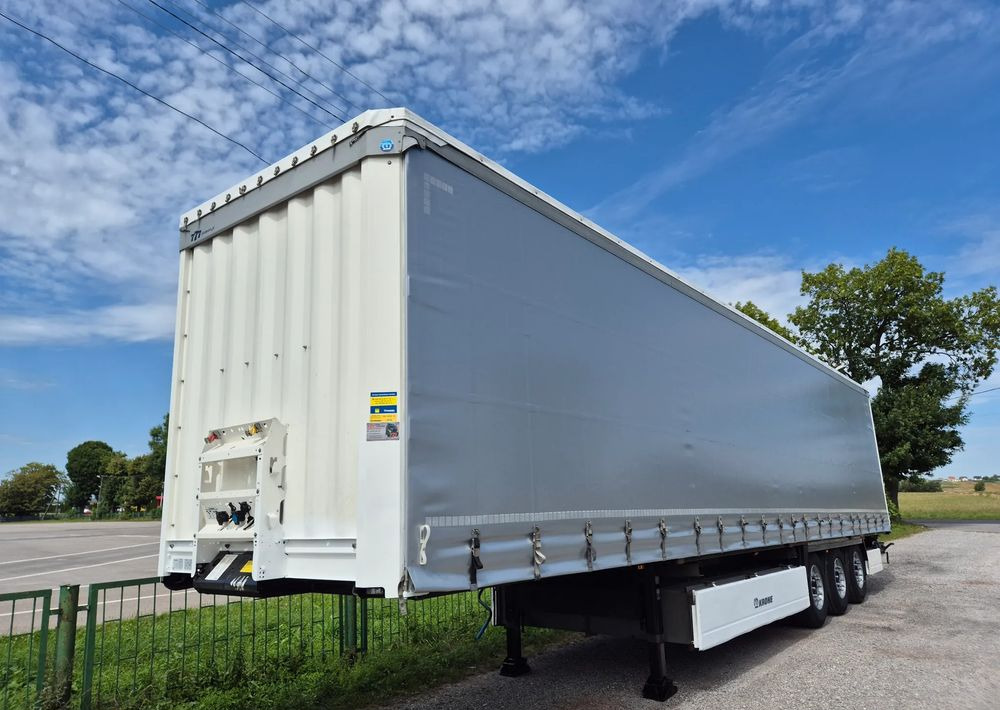 Krone STANDARD 2018 podnoszona oś STAN BARDZO DOBRY / OD PIERWSZEGO WŁAŚCICIELA / PALECIARA / TOP / sprowadzona z Niemiec !! - Curtainsider semi-trailer: picture 4 Krone STANDARD 2018 podnoszona oś STAN BARDZO DOBRY / OD PIERWSZEGO WŁAŚCICIELA / PALECIARA / TOP / sprowadzona z Niemiec !! - Curtainsider semi-trailer: picture 4