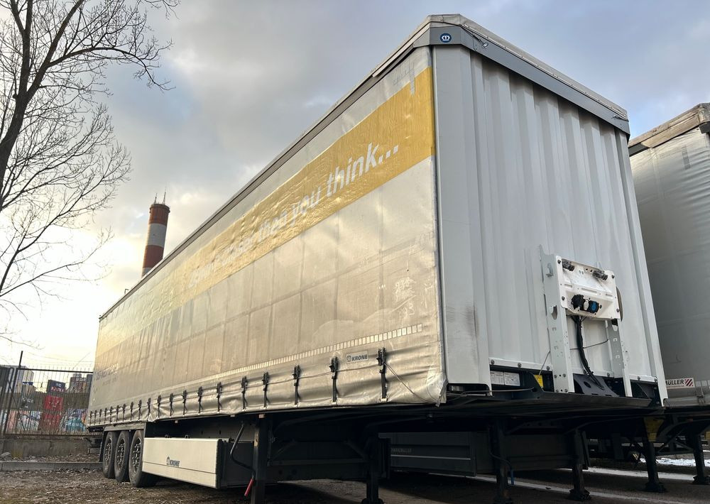 Krone STANDARD 2021 podnoszona oś OPONY 70% / STAN BARDZO DOBRY / OD PIERWSZEGO WŁAŚCICIELA / PALECIARA / TOP / sprowadzona z Niemiec !! - Curtainsider semi-trailer: picture 5 Krone STANDARD 2021 podnoszona oś OPONY 70% / STAN BARDZO DOBRY / OD PIERWSZEGO WŁAŚCICIELA / PALECIARA / TOP / sprowadzona z Niemiec !! - Curtainsider semi-trailer: picture 5