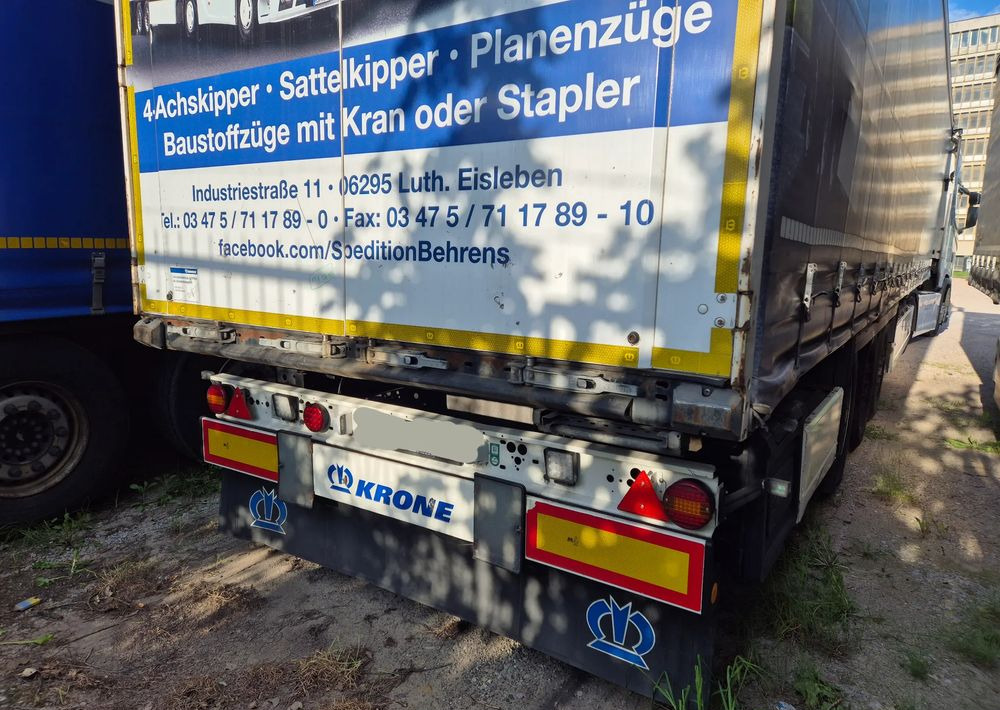 Krone STANDARD z Niemiec 2017 podnoszona oś / STAN BARDZO DOBRY / OD PIERWSZEGO WŁAŚCICIELA / PALECIARA / TOP / sprowadzona z Niemiec !! - Curtainsider semi-trailer: picture 5 Krone STANDARD z Niemiec 2017 podnoszona oś / STAN BARDZO DOBRY / OD PIERWSZEGO WŁAŚCICIELA / PALECIARA / TOP / sprowadzona z Niemiec !! - Curtainsider semi-trailer: picture 5