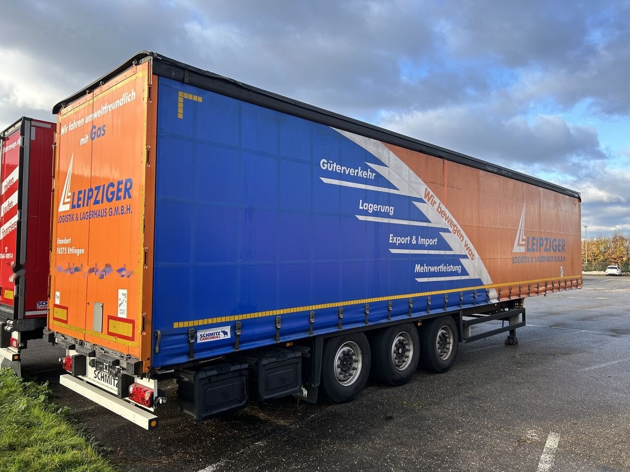 Schmitz Cargobull 2019 STANDARD from Germany / TOP / TIRES 70% - Curtainsider semi-trailer: picture 1 Schmitz Cargobull 2019 STANDARD from Germany / TOP / TIRES 70% - Curtainsider semi-trailer: picture 1