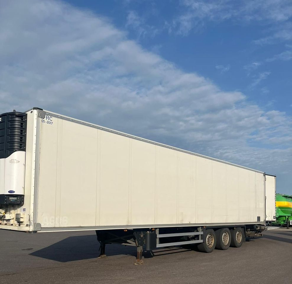 Schmitz Cargobull CARRIER MAXIMA 1300 / WINDA / DOPPEL STOCK / ŚCIANA GRODZIOWA / BELKI / PODNOSZONA OŚ / z Niemiec / TOP STAN 2011/ CARRIER CHŁODNIA CHLODNIA LODÓWKA PODWÓJNY ZAŁADUNEK PIĘTROWA - Refrigerator semi-trailer: picture 5 Schmitz Cargobull CARRIER MAXIMA 1300 / WINDA / DOPPEL STOCK / ŚCIANA GRODZIOWA / BELKI / PODNOSZONA OŚ / z Niemiec / TOP STAN 2011/ CARRIER CHŁODNIA CHLODNIA LODÓWKA PODWÓJNY ZAŁADUNEK PIĘTROWA - Refrigerator semi-trailer: picture 5