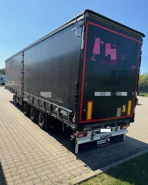 Schmitz Cargobull MEGA MULDA z Niemiec UNIKAT GABARYT pod plandeką / OŚ PODNOSZONA / ładne opony / od pierwszego właściciela / POSZERZANA / OKAZJA / RSAB - Curtainsider semi-trailer: picture 5 Schmitz Cargobull MEGA MULDA z Niemiec UNIKAT GABARYT pod plandeką / OŚ PODNOSZONA / ładne opony / od pierwszego właściciela / POSZERZANA / OKAZJA / RSAB - Curtainsider semi-trailer: picture 5