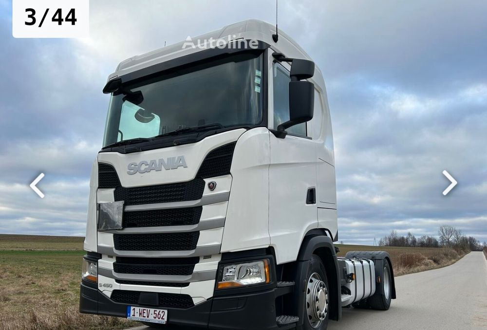 Scania R450 RETARDER HYDRAULIKA 7300kg / KLIMA POSTOJOWA z Niemiec HYDRAULIKA - Tractor unit: picture 3 Scania R450 RETARDER HYDRAULIKA 7300kg / KLIMA POSTOJOWA z Niemiec HYDRAULIKA - Tractor unit: picture 3