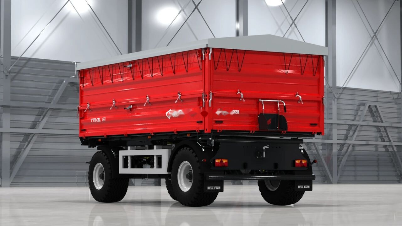 Metal-Fach T711/2L – 10t Long dwuosiowa - Farm trailer: picture 1 Metal-Fach T711/2L – 10t Long dwuosiowa - Farm trailer: picture 1