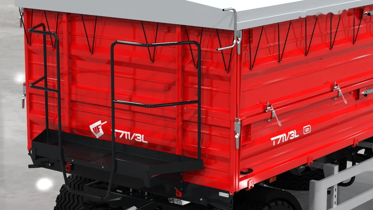 Metal-Fach T711/2L – 10t Long dwuosiowa - Farm trailer: picture 2 Metal-Fach T711/2L – 10t Long dwuosiowa - Farm trailer: picture 2