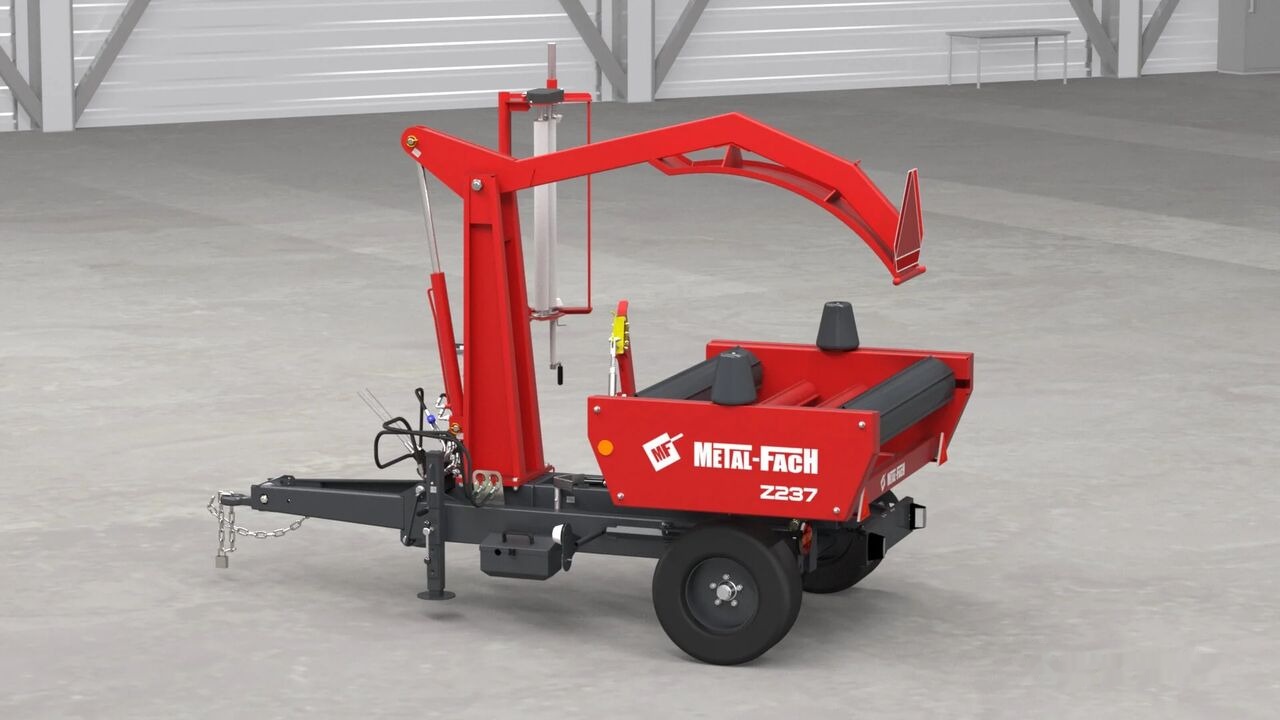 Metal-Fach Z237 załadunek tylny - Bale wrapper: picture 1 Metal-Fach Z237 załadunek tylny - Bale wrapper: picture 1