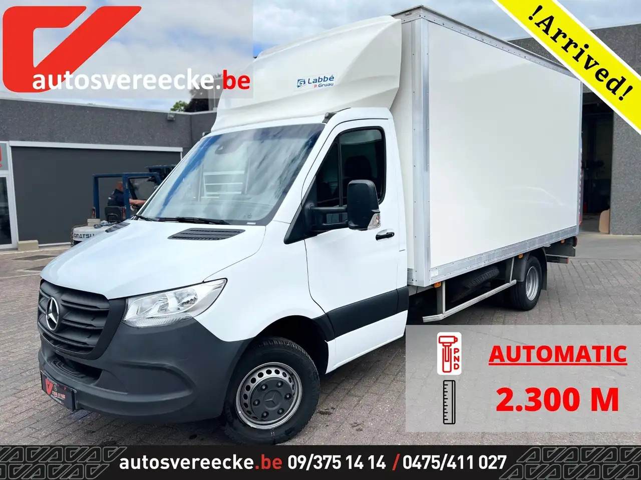 Mercedes-Benz Sprinter 515 KAST+LIFT + SPOILER (36.500ex) 2.300M - Box van: picture 1 Mercedes-Benz Sprinter 515 KAST+LIFT + SPOILER (36.500ex) 2.300M - Box van: picture 1