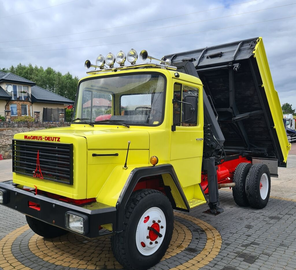 IVECO MAGIRUS STRALIS kiper 4x4 + HDS - Tipper, Crane truck: picture 3 IVECO MAGIRUS STRALIS kiper 4x4 + HDS - Tipper, Crane truck: picture 3