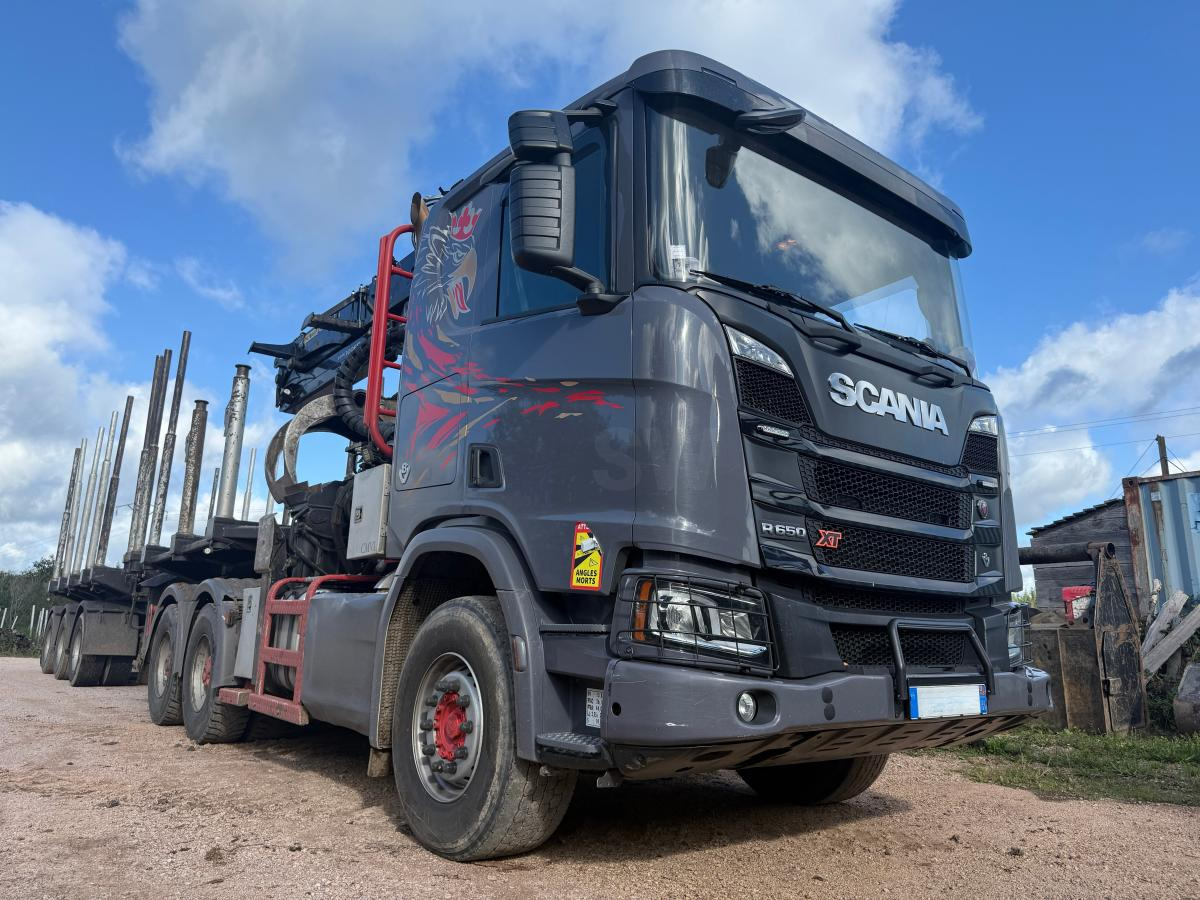 Scania R 650 A6x4HA V8 GRUE PALFINGER EPSILON S300L98 HPLS - Tractor unit: picture 2 Scania R 650 A6x4HA V8 GRUE PALFINGER EPSILON S300L98 HPLS - Tractor unit: picture 2