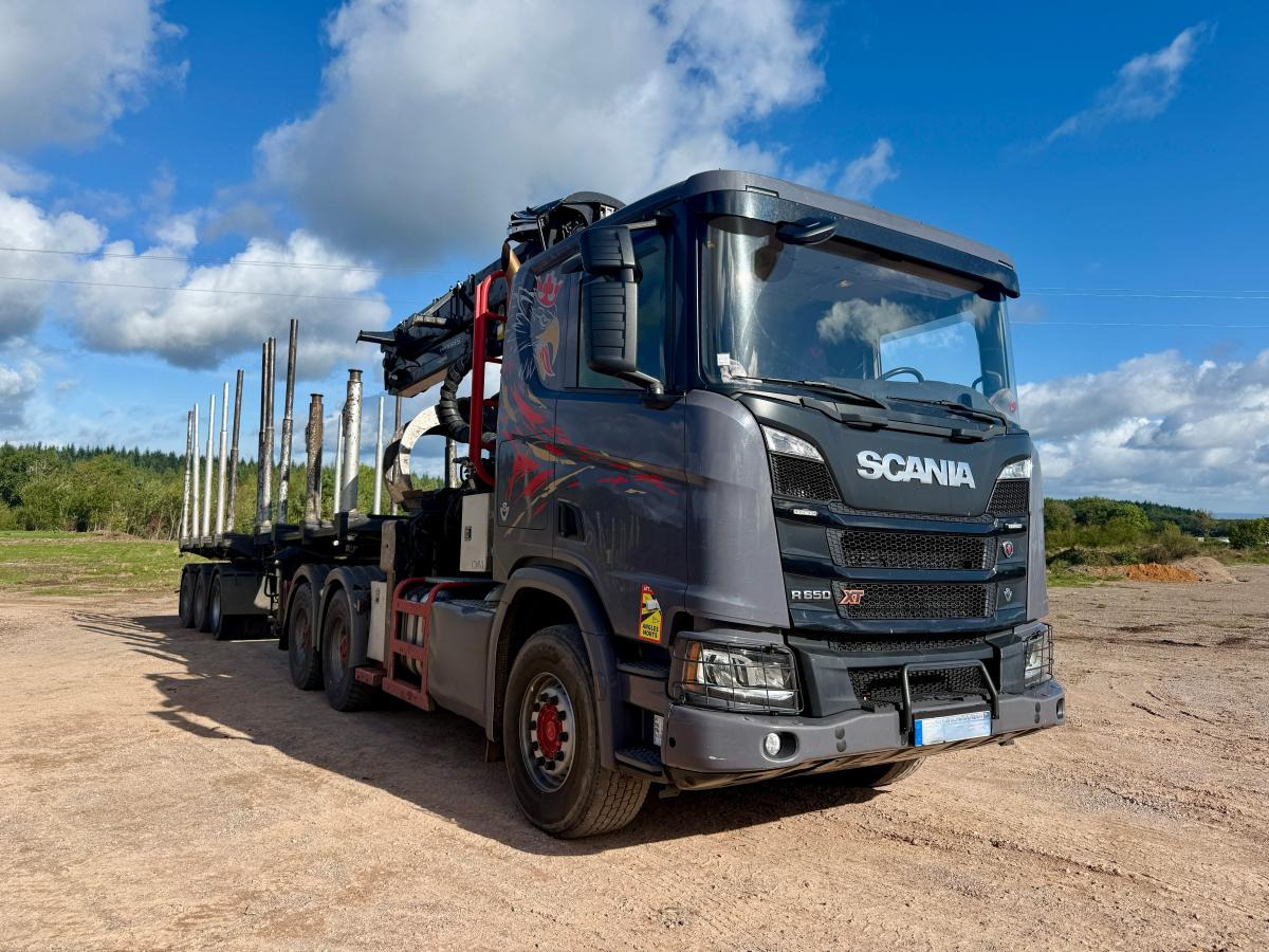 Scania R 650 A6x4HA V8 GRUE PALFINGER EPSILON S300L98 HPLS - Tractor unit: picture 4 Scania R 650 A6x4HA V8 GRUE PALFINGER EPSILON S300L98 HPLS - Tractor unit: picture 4