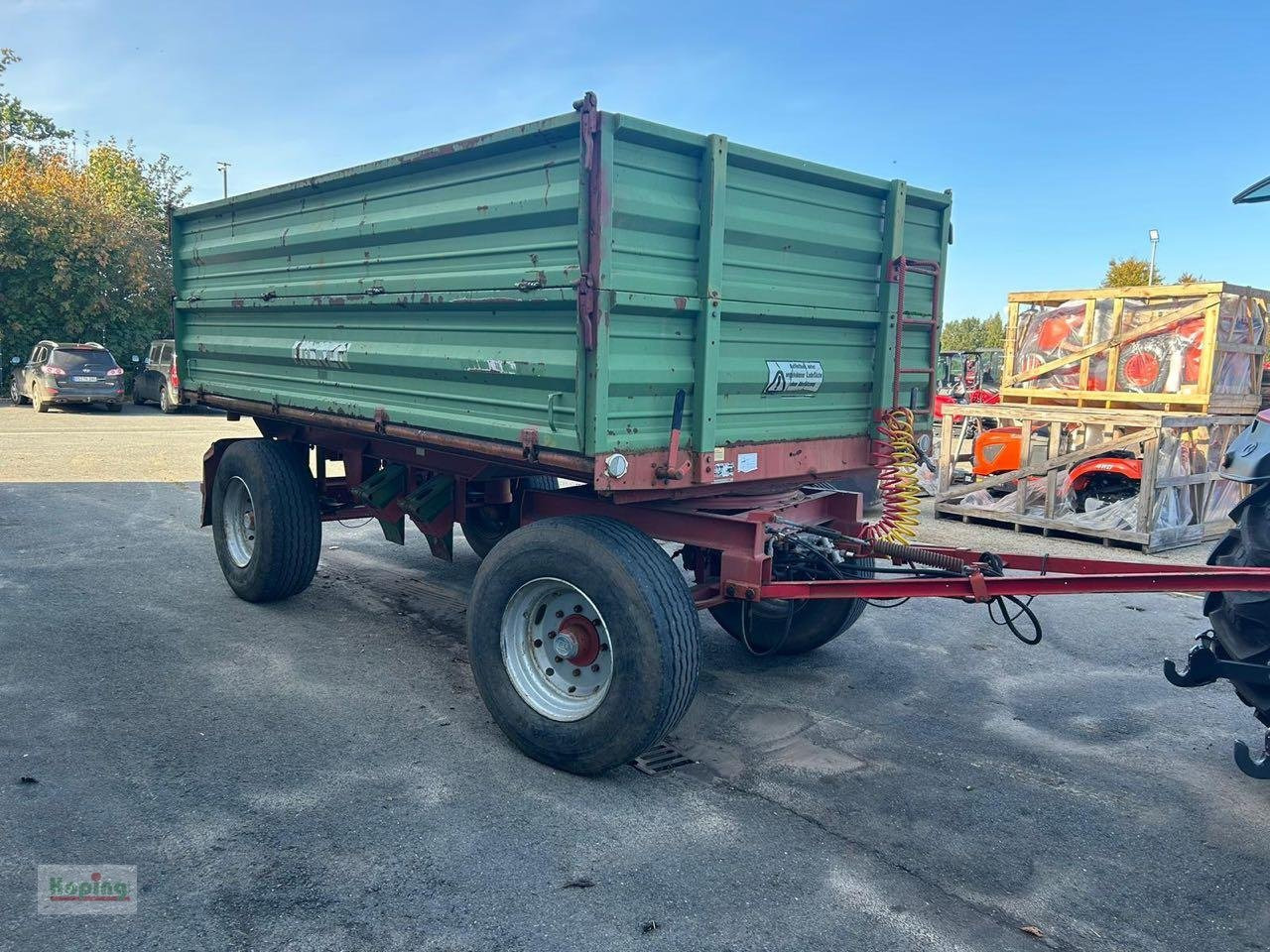 Hilken HI 13000 ZK - Farm tipping trailer/ Dumper: picture 4 Hilken HI 13000 ZK - Farm tipping trailer/ Dumper: picture 4