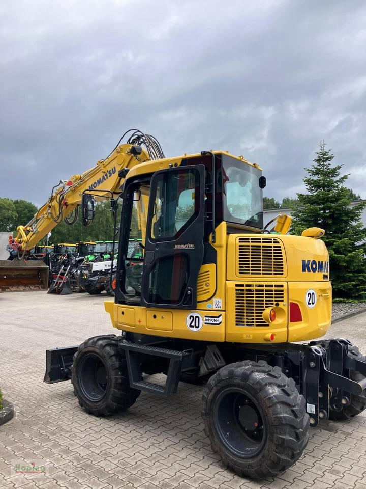 Komatsu PW98 MR - Wheel excavator: picture 5 Komatsu PW98 MR - Wheel excavator: picture 5