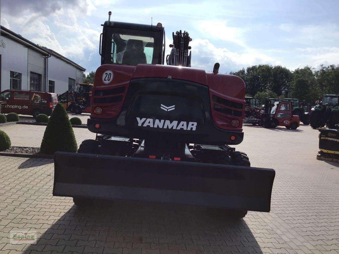 Yanmar B95W/5 - Mini excavator: picture 3 Yanmar B95W/5 - Mini excavator: picture 3