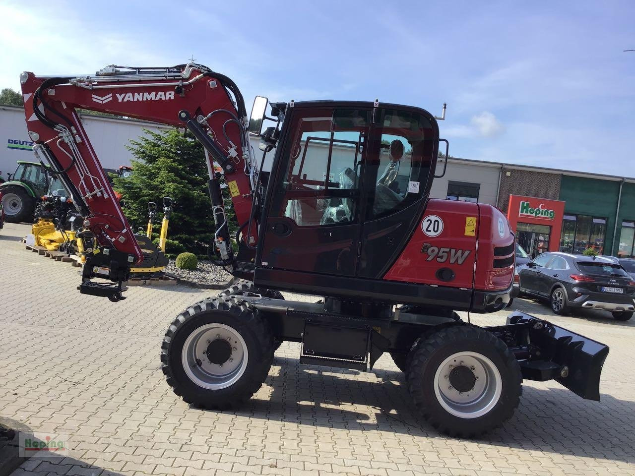 Yanmar B95W/5 - Mini excavator: picture 5 Yanmar B95W/5 - Mini excavator: picture 5