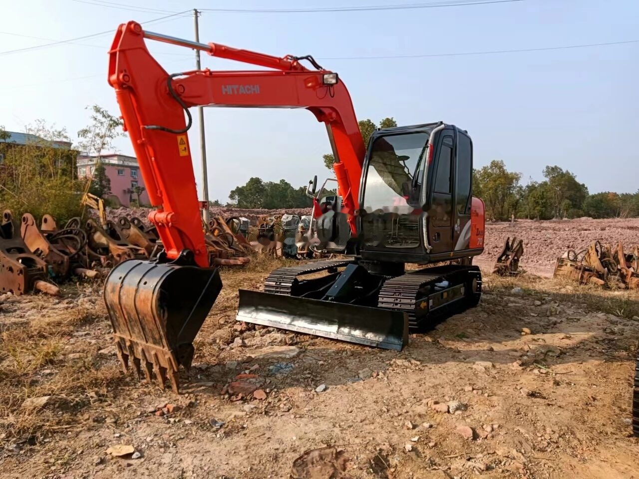Mini excavator Hitachi ZX70: picture 6
