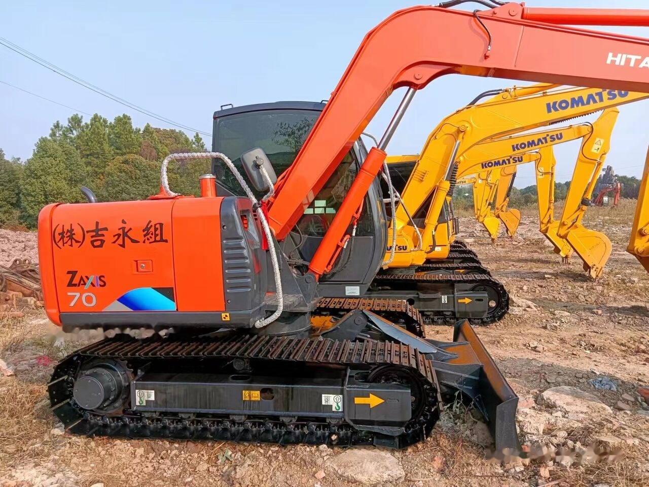 Mini excavator Hitachi ZX70: picture 7