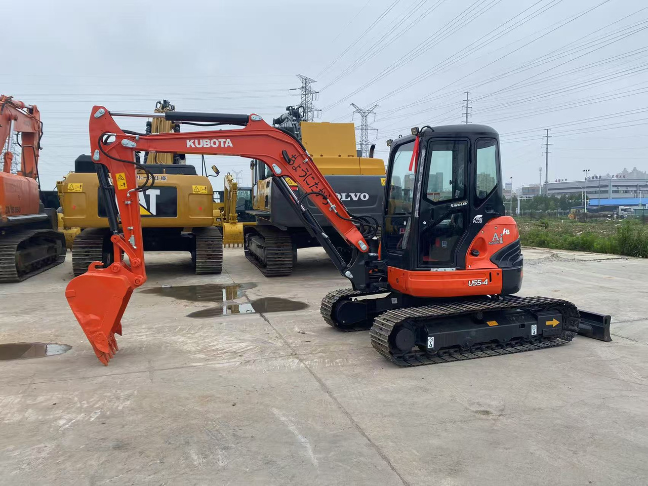 KUBOTA U55-4 - Mini excavator: picture 4 KUBOTA U55-4 - Mini excavator: picture 4