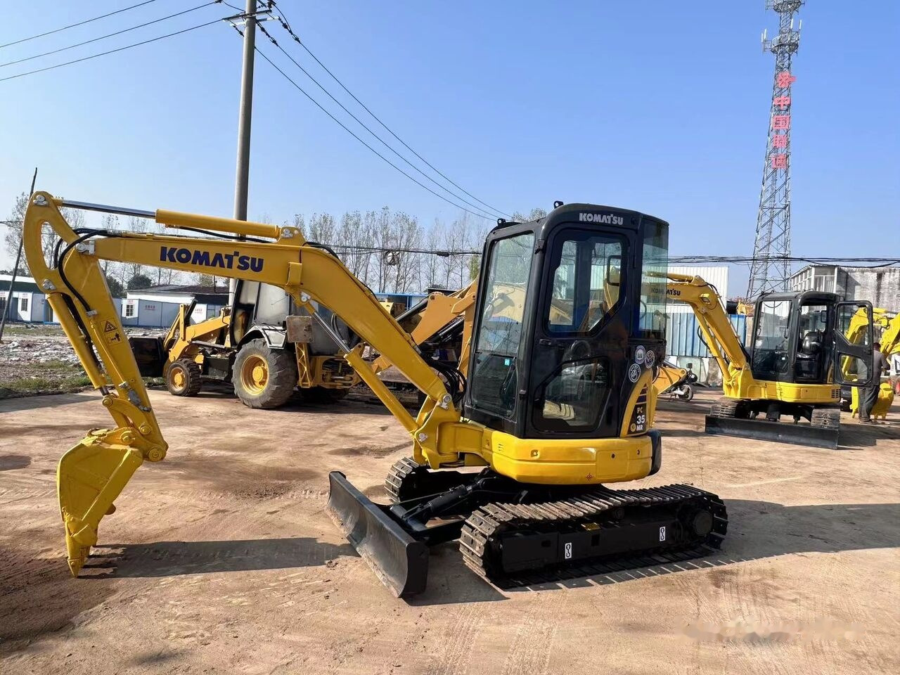 Komatsu PC35 - Mini excavator: picture 3 Komatsu PC35 - Mini excavator: picture 3
