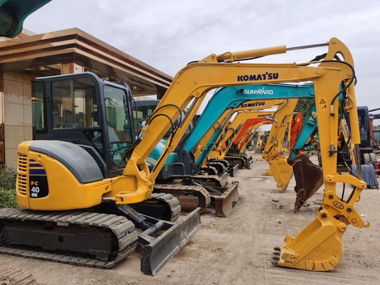 Komatsu PC40 - Mini excavator: picture 2 Komatsu PC40 - Mini excavator: picture 2