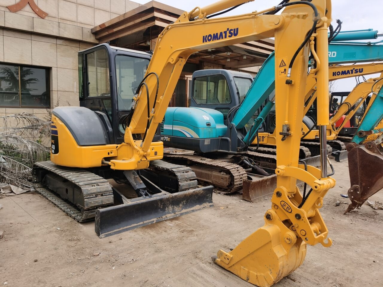 Komatsu PC40 - Mini excavator: picture 3 Komatsu PC40 - Mini excavator: picture 3