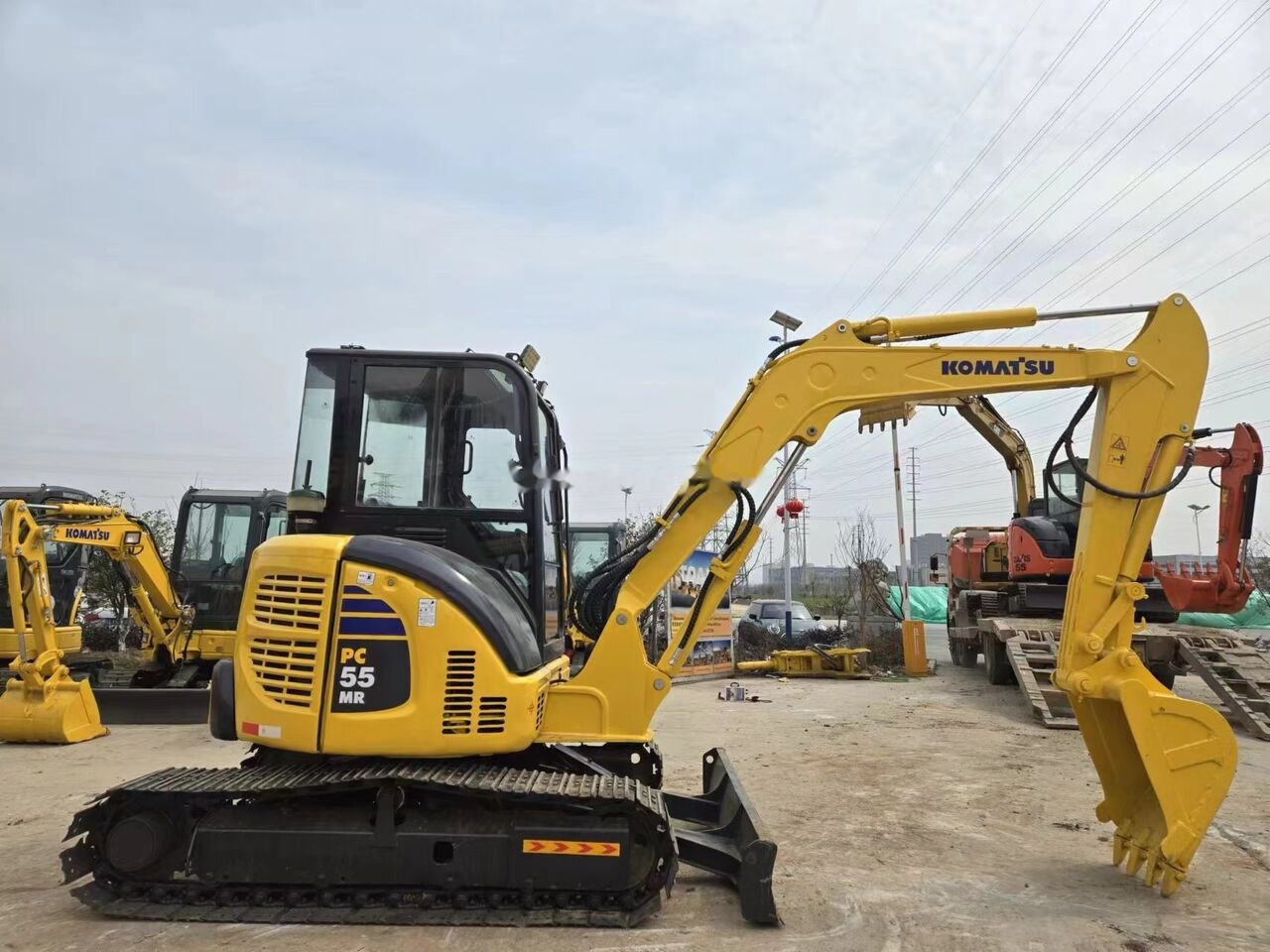 Komatsu PC55 - Mini excavator: picture 4 Komatsu PC55 - Mini excavator: picture 4