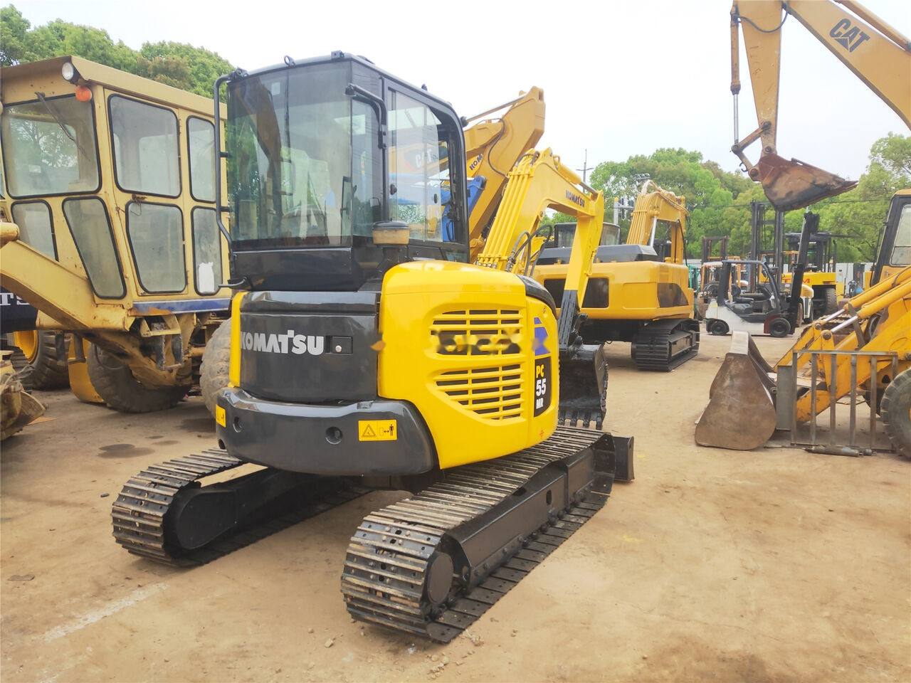 Komatsu PC55 - Mini excavator: picture 3 Komatsu PC55 - Mini excavator: picture 3