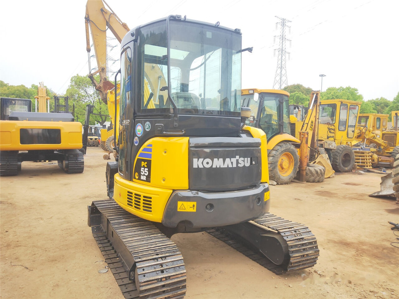 Komatsu PC55 - Mini excavator: picture 1 Komatsu PC55 - Mini excavator: picture 1