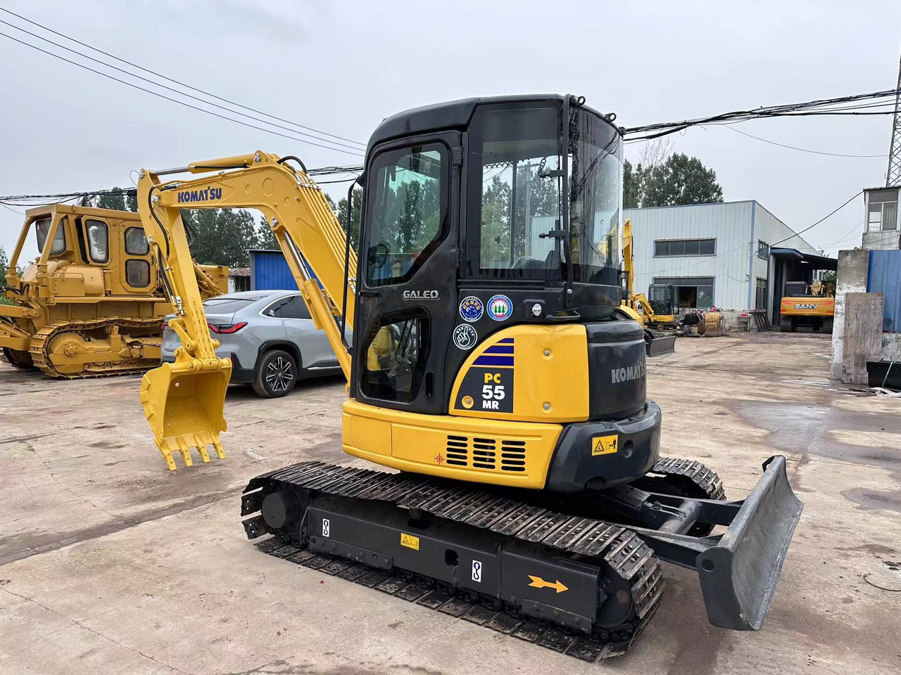Komatsu PC55 - Mini excavator: picture 4 Komatsu PC55 - Mini excavator: picture 4